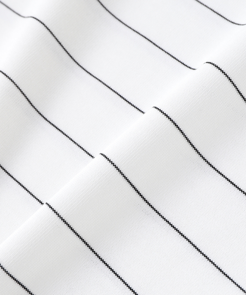 SEEALL（シーオール）の「SEEALL / シーオール EXTRAOVER LS T-SHIRTS（Tシャツ/カットソー・メンズ・ブラック/ホワイト・3/2）」の5枚目の写真