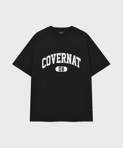 COVERNAT(カバーナット)の「ARCH 08 LOGO T-SHIRT(Tシャツ/カットソー・メンズ・ブラック/杢グレー/ヘザーグレー/ターコイズブルー/カモフラージュ/ホワイト・XX-LARGE/X-LARGE/LARGE/MEDIUM/SMALL/X-SMALL)」の3枚目の写真