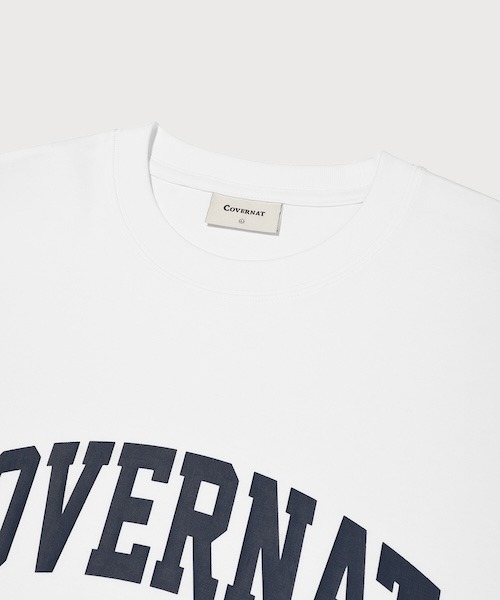 COVERNAT(カバーナット)の「ARCH 08 LOGO T-SHIRT(Tシャツ/カットソー・メンズ・ブラック/杢グレー/ヘザーグレー/ターコイズブルー/カモフラージュ/ホワイト・XX-LARGE/X-LARGE/LARGE/MEDIUM/SMALL/X-SMALL)」の18枚目の写真