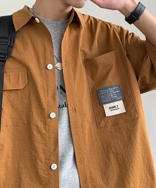 link lot(リンクロット)の「タグ付きビッグ半袖Tシャツ(シャツ/ブラウス・メンズ・ライトグレー/グレー・L/M)」の14枚目の写真