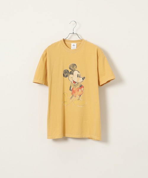 Disney(ディズニー)の「MK VINTAGE PRINT TEE 半袖Tシャツ(Tシャツ/カットソー・メンズ・ブラック/オリーブドラブ/マスタード/ネイビー/オレンジ・XL/M/L)」の10枚目の写真