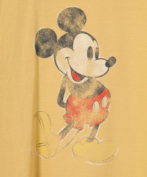 Disney(ディズニー)の「MK VINTAGE PRINT TEE 半袖Tシャツ(Tシャツ/カットソー・メンズ・ブラック/オリーブドラブ/マスタード/ネイビー/オレンジ・XL/M/L)」の12枚目の写真