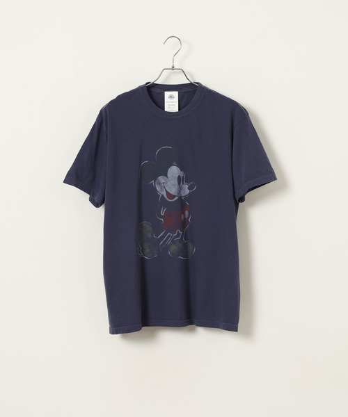 Disney(ディズニー)の「MK VINTAGE PRINT TEE 半袖Tシャツ(Tシャツ/カットソー・メンズ・ブラック/オリーブドラブ/マスタード/ネイビー/オレンジ・XL/M/L)」の8枚目の写真