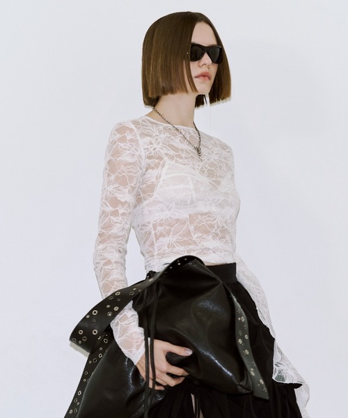 JOSE MOON（ジョゼムーン）の「STACK BRATOPS/スタックブラトップ（その他トップス・レディース・アイボリー/ブラック・FREE）」の16枚目の写真