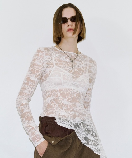 JOSE MOON（ジョゼムーン）の「STACK BRATOPS/スタックブラトップ（その他トップス・レディース・アイボリー/ブラック・FREE）」の11枚目の写真