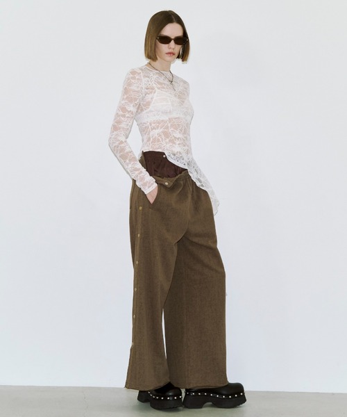 JOSE MOON（ジョゼムーン）の「STACK BRATOPS/スタックブラトップ（その他トップス・レディース・アイボリー/ブラック・FREE）」の14枚目の写真