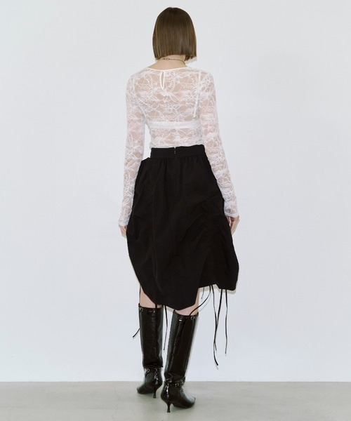 JOSE MOON（ジョゼムーン）の「STACK BRATOPS/スタックブラトップ（その他トップス・レディース・アイボリー/ブラック・FREE）」の20枚目の写真