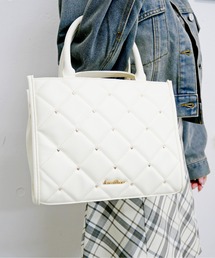 FUN（ファン）の「キルティング2WAYトート（トートバッグ）」
