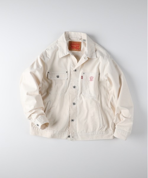 Levi's（リーバイス）の「Levi's(リーバイス)【メンズ】トラッカージャケット（デニムジャケット・メンズ・オフホワイト・L/S/M）」の3枚目の写真