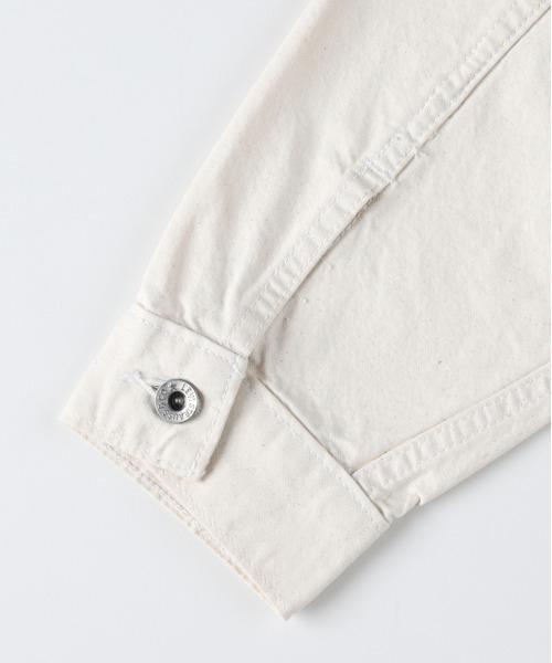 Levi's（リーバイス）の「Levi's(リーバイス)【メンズ】トラッカージャケット（デニムジャケット・メンズ・オフホワイト・L/S/M）」の9枚目の写真