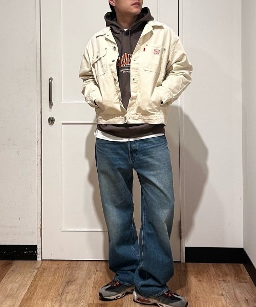 Levi's（リーバイス）の「Levi's(リーバイス)【メンズ】トラッカージャケット（デニムジャケット・メンズ・オフホワイト・L/S/M）」の14枚目の写真
