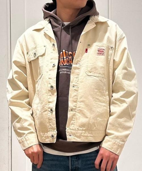 Levi's（リーバイス）の「Levi's(リーバイス)【メンズ】トラッカージャケット（デニムジャケット・メンズ・オフホワイト・L/S/M）」の12枚目の写真