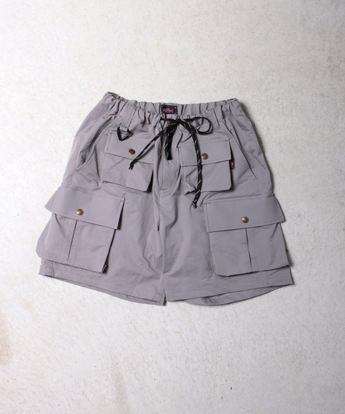 ROTAR（ローター）の「2way Stretch Easy Cargo Shorts（カーゴパンツ・メンズ・ブラック/グレー・MEDIUM/LARGE/X-LARGE）」の2枚目の写真