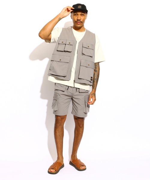 ROTAR（ローター）の「2way Stretch Easy Cargo Shorts（カーゴパンツ・メンズ・ブラック/グレー・MEDIUM/LARGE/X-LARGE）」の5枚目の写真