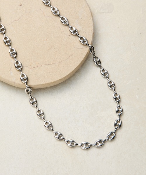 COLONY 2139（コロニートゥーワンスリーナイン）の「プランプアンカーチェーンネックレス（ネックレス・メンズ・シルバー・FREE）」の2枚目の写真