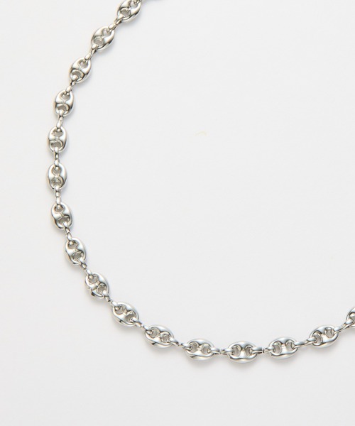 COLONY 2139（コロニートゥーワンスリーナイン）の「プランプアンカーチェーンネックレス（ネックレス・メンズ・シルバー・FREE）」の4枚目の写真