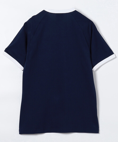 FREAK'S STORE(フリークスストア)の「限定展開 adidas/アディダス メンズ・オリジナルス スリーストライプ Tシャツ(Tシャツ/カットソー・メンズ・ネイビー/ホワイト/ブラック・LARGE/SMALL/X-LARGE/MEDIUM)」の9枚目の写真