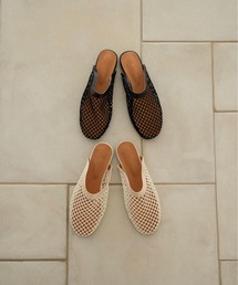 mesh upper flat sandal / メッシュアッパーフラットサンダル