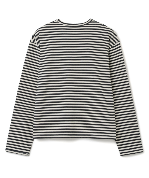 Millo Archive（ミロ アーカイブ）の「グリッチドテキストストライプロングスリーブ[グレー]（Tシャツ/カットソー・メンズ・その他・LARGE/X-LARGE/MEDIUM）」の6枚目の写真