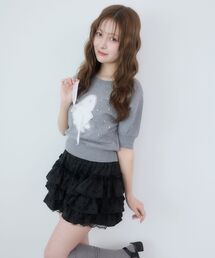 裾レースバリエミニスカパン