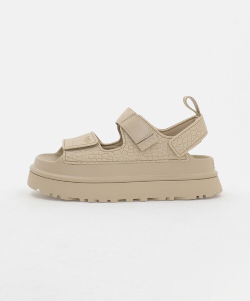UGG(アグ)の「【国内EXCLUSIVE】<UGG>ゴールデングロウ エンボスド サンダル(サンダル・レディース・ベージュ・8/7/6/5)」の12枚目の写真