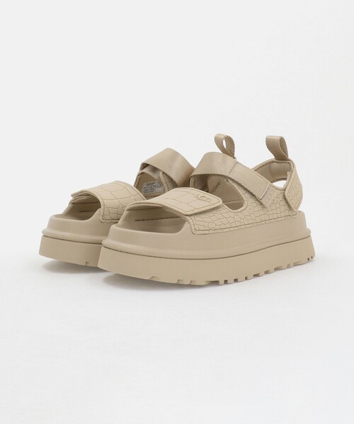 UGG(アグ)の「【国内EXCLUSIVE】<UGG>ゴールデングロウ エンボスド サンダル(サンダル・レディース・ベージュ・8/7/6/5)」の11枚目の写真