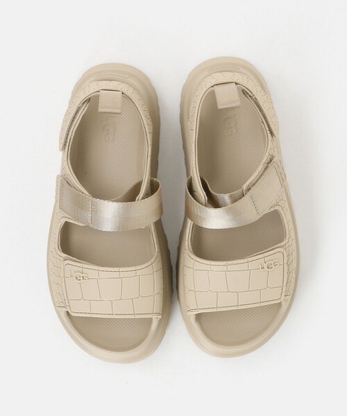 UGG(アグ)の「【国内EXCLUSIVE】<UGG>ゴールデングロウ エンボスド サンダル(サンダル・レディース・ベージュ・8/7/6/5)」の10枚目の写真