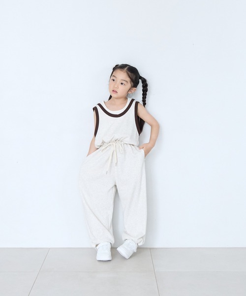 LOWRYS FARM(ローリーズファーム)の「カットオールインワン 661564(つなぎ/オールインワン・キッズ・ブラック/アイボリー・120cm/110cm/150cm/140cm/130cm)」の16枚目の写真