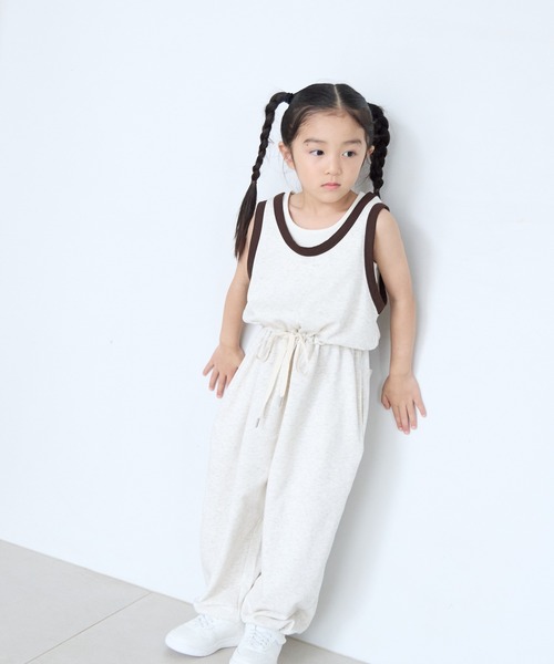 LOWRYS FARM(ローリーズファーム)の「カットオールインワン 661564(つなぎ/オールインワン・キッズ・ブラック/アイボリー・120cm/110cm/150cm/140cm/130cm)」の17枚目の写真
