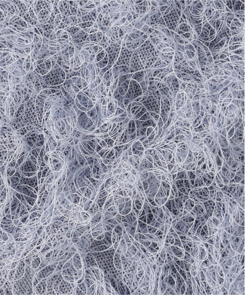 Right-on(ライトオン)の「【HONEYSUCKLE ROSE】2WAYフリンジベスト (ジレ / ビスチェ / ショート丈 / 重ね着 / リボン / シャギー)(ベスト・レディース・ブラック/ダークグレー/キナリ・M/L)」の20枚目の写真