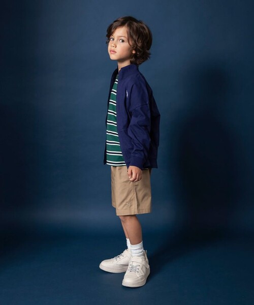 BRANSHES（ブランシェス）の「【U.S. POLO  ASSN.】ワンポイント刺繍長袖ジャケット（その他アウター・キッズ・ネイビー/グレー・130/120/140/110/150/100）」の18枚目の写真