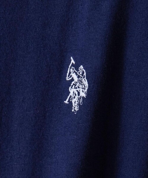 BRANSHES（ブランシェス）の「【U.S. POLO  ASSN.】ワンポイント刺繍長袖ジャケット（その他アウター・キッズ・ネイビー/グレー・130/120/140/110/150/100）」の16枚目の写真