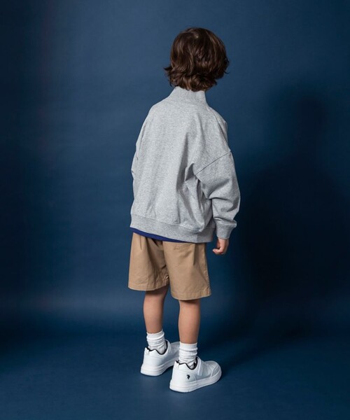 BRANSHES（ブランシェス）の「【U.S. POLO  ASSN.】ワンポイント刺繍長袖ジャケット（その他アウター・キッズ・ネイビー/グレー・130/120/140/110/150/100）」の7枚目の写真