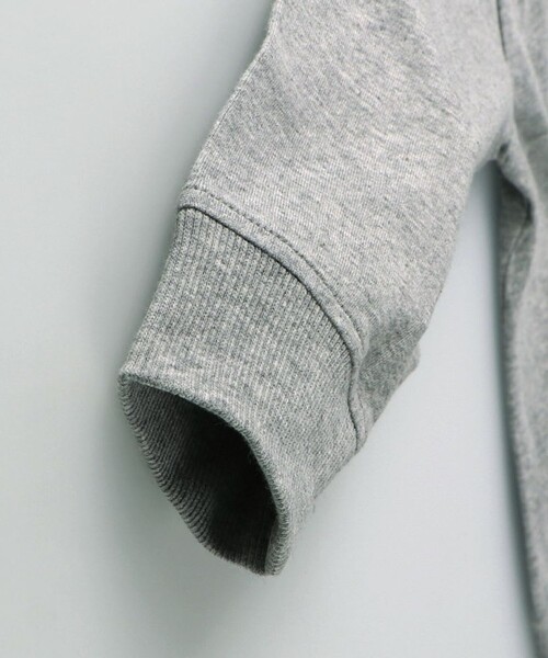 BRANSHES（ブランシェス）の「【U.S. POLO  ASSN.】ワンポイント刺繍長袖ジャケット（その他アウター・キッズ・ネイビー/グレー・130/120/140/110/150/100）」の4枚目の写真