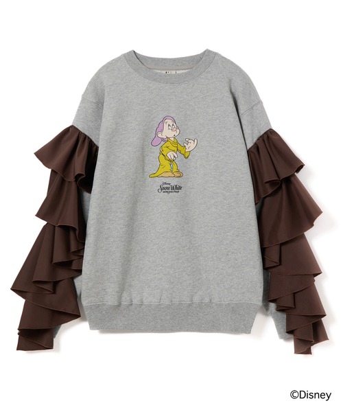 NON TOKYO(ノントーキョー)の「Disney 『Snow White』 NON TOKYO FRILL SLEEVE PULLOVER SWEAT(スウェット・レディース・グレー/ブラック・FREE)」の9枚目の写真