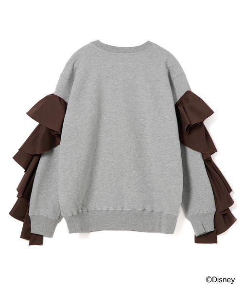 NON TOKYO(ノントーキョー)の「Disney 『Snow White』 NON TOKYO FRILL SLEEVE PULLOVER SWEAT(スウェット・レディース・グレー/ブラック・FREE)」の10枚目の写真