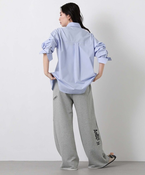 Gready Brilliant（グレディブリリアン）の「ドローイング裏毛パンツ（その他パンツ・レディース・オートミール/トップグレー・38）」の5枚目の写真