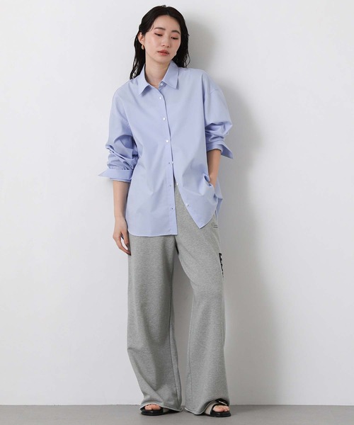 Gready Brilliant（グレディブリリアン）の「ドローイング裏毛パンツ（その他パンツ・レディース・オートミール/トップグレー・38）」の6枚目の写真