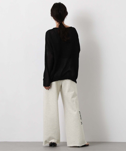 Gready Brilliant（グレディブリリアン）の「ドローイング裏毛パンツ（その他パンツ・レディース・オートミール/トップグレー・38）」の14枚目の写真