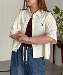 クロップドシャツ