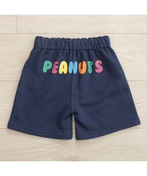 PEANUTS(ピーナッツ)の「SNOOPY スヌーピー ショートパンツ お顔ポケット(その他パンツ・キッズ・ネイビー・100cm/90cm/80cm)」の6枚目の写真