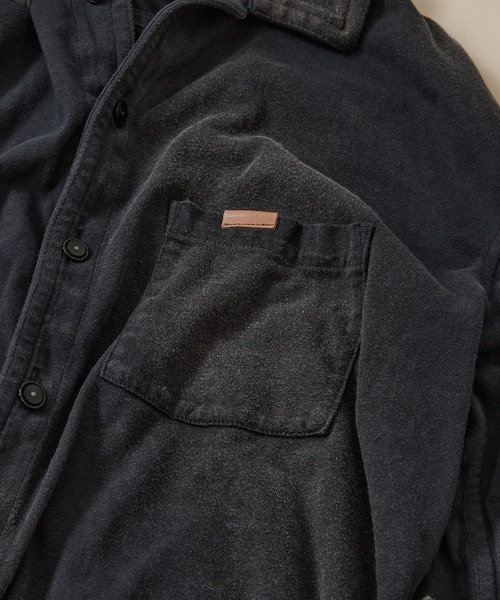 KHOKI(コッキ)の「【KHOKI/コッキ】Faded Memory Shirt(シャツ/ブラウス・メンズ・ブラック/オフホワイト・2/3)」の13枚目の写真