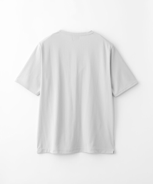 MACKINTOSH PHILOSOPHY(マッキントッシュ フィロソフィー)の「トロッター Tシャツ Vネック アイスドライカノコ(Tシャツ/カットソー・メンズ・ネイビー/ホワイト/グレー系その他2・38/40)」の4枚目の写真