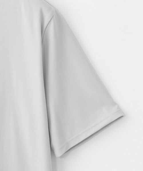 MACKINTOSH PHILOSOPHY(マッキントッシュ フィロソフィー)の「トロッター Tシャツ Vネック アイスドライカノコ(Tシャツ/カットソー・メンズ・ネイビー/ホワイト/グレー系その他2・38/40)」の6枚目の写真
