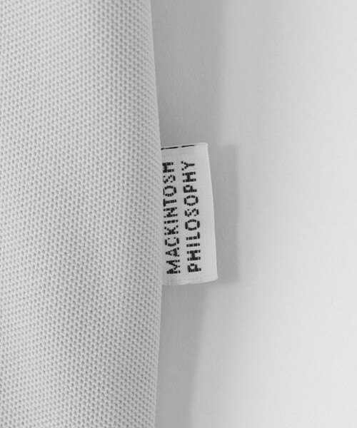 MACKINTOSH PHILOSOPHY(マッキントッシュ フィロソフィー)の「トロッター Tシャツ Vネック アイスドライカノコ(Tシャツ/カットソー・メンズ・ネイビー/ホワイト/グレー系その他2・38/40)」の8枚目の写真