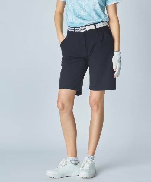 marie claire(マリ・クレール)の「【marie claire:マリ.クレール】レディースストレッチショートパンツ ゴルフ(その他パンツ・レディース・ブラック/ネイビー・LARGE/XX-LARGE/X-LARGE/MEDIUM)」の3枚目の写真