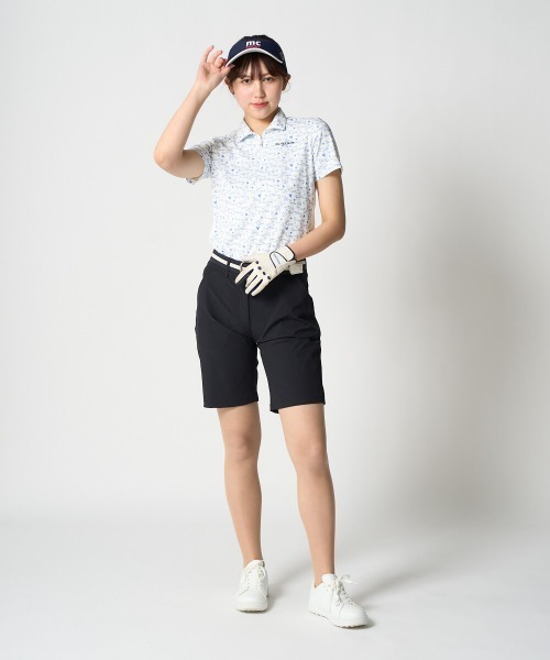 marie claire(マリ・クレール)の「【marie claire:マリ.クレール】レディースストレッチショートパンツ ゴルフ(その他パンツ・レディース・ブラック/ネイビー・LARGE/XX-LARGE/X-LARGE/MEDIUM)」の6枚目の写真