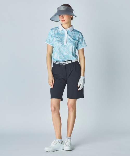 marie claire(マリ・クレール)の「【marie claire:マリ.クレール】レディースストレッチショートパンツ ゴルフ(その他パンツ・レディース・ブラック/ネイビー・LARGE/XX-LARGE/X-LARGE/MEDIUM)」の4枚目の写真