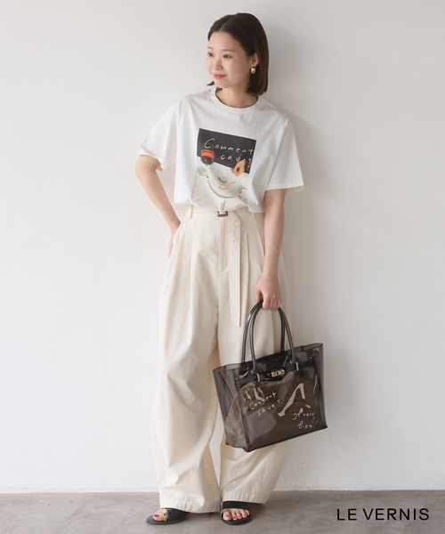 LE VERNIS(ル・ベルニ)の「LE VERNIS/ル・ベルニ Toe ring sandals(サンダル・レディース・ブラック・24.5cm/24cm/23.5cm/23cm)」の9枚目の写真