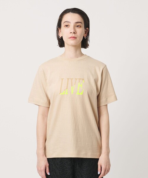 Americana＞LIVE プリント Tシャツ（Tシャツ/カットソー）｜AMERICANA